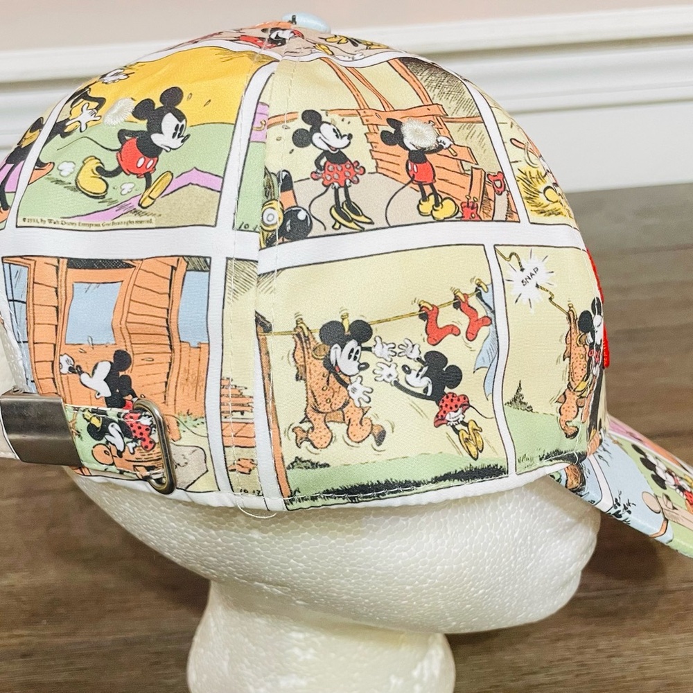 Disney Embroidered Mickey Mouse Comic Strip Cartoon Baseball Cap - Picture 3 of 7